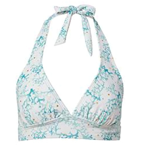 VENUS Lagoon Life Corals Print Bikini Top, size M - Picture 12 of 13